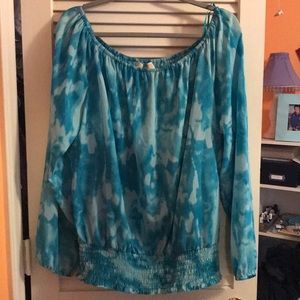 Micheal Kors tie dye top